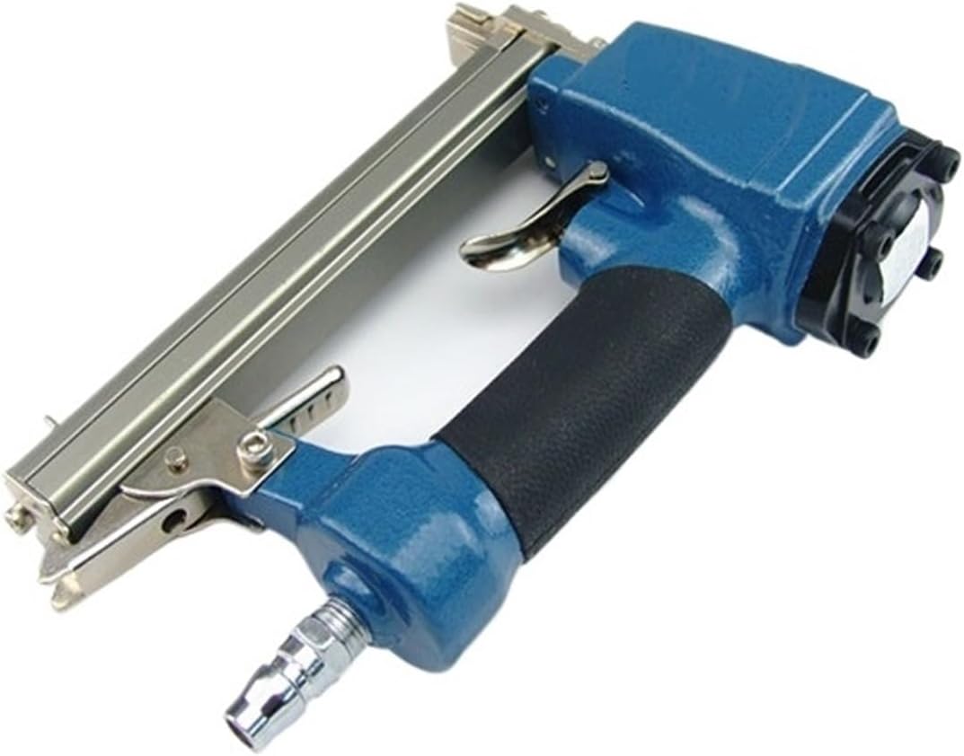 AALLYN Pneumatic Decorative Stapler Air Stapler FF-1013J Framing Nail Gun for Width 10mm Nail 6-13mm Air Nailer 4-8 Bar 0.6mm Nail Diameter/8mm