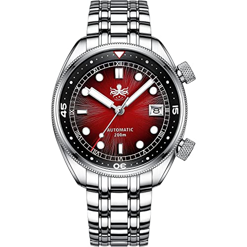 Original Mens Pro Dive Watches Japanese Automatic 41mm Stainless Steel 200M Water Resistant