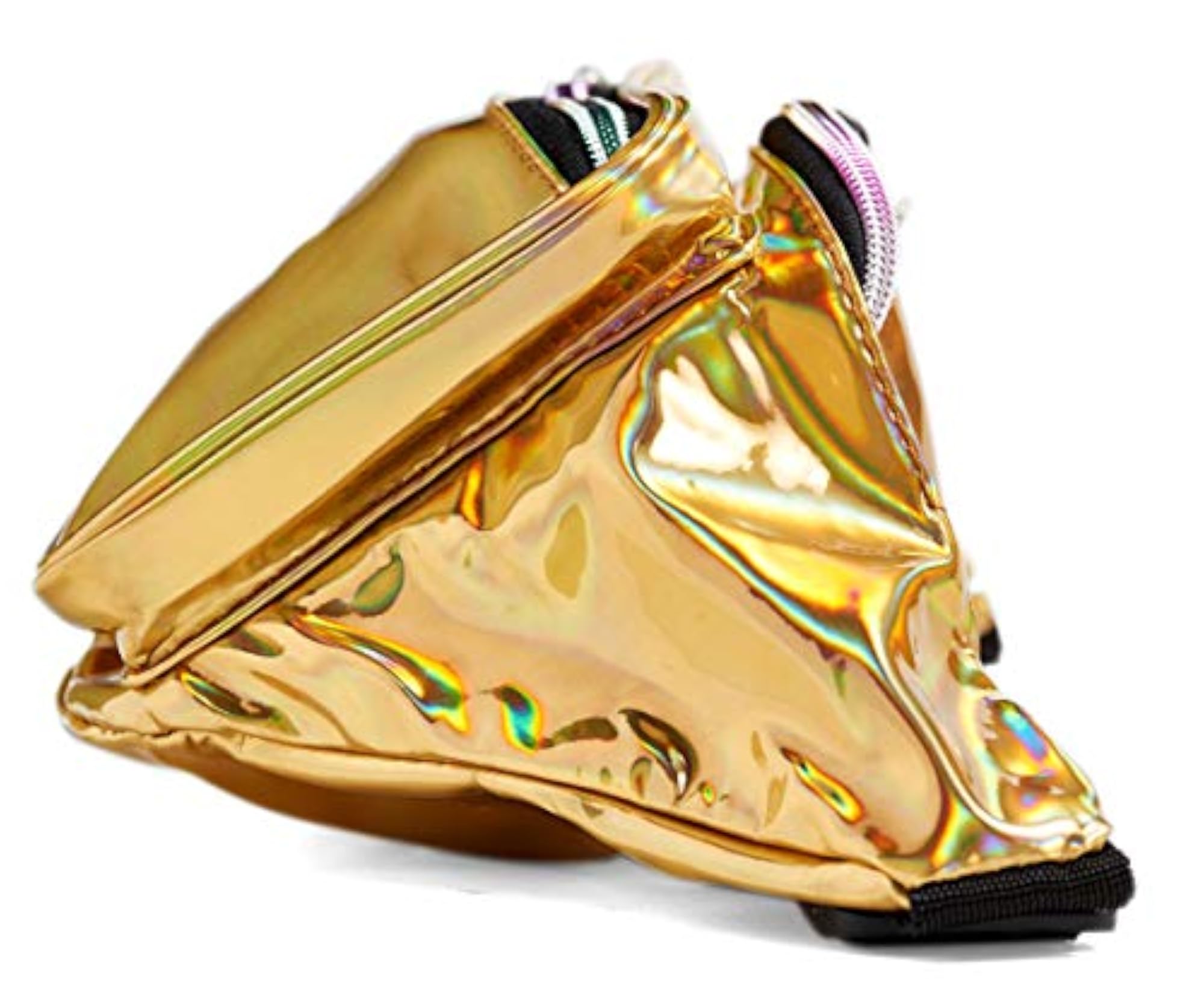 Gold Holographic Rainbow Fanny Pack for Festivals