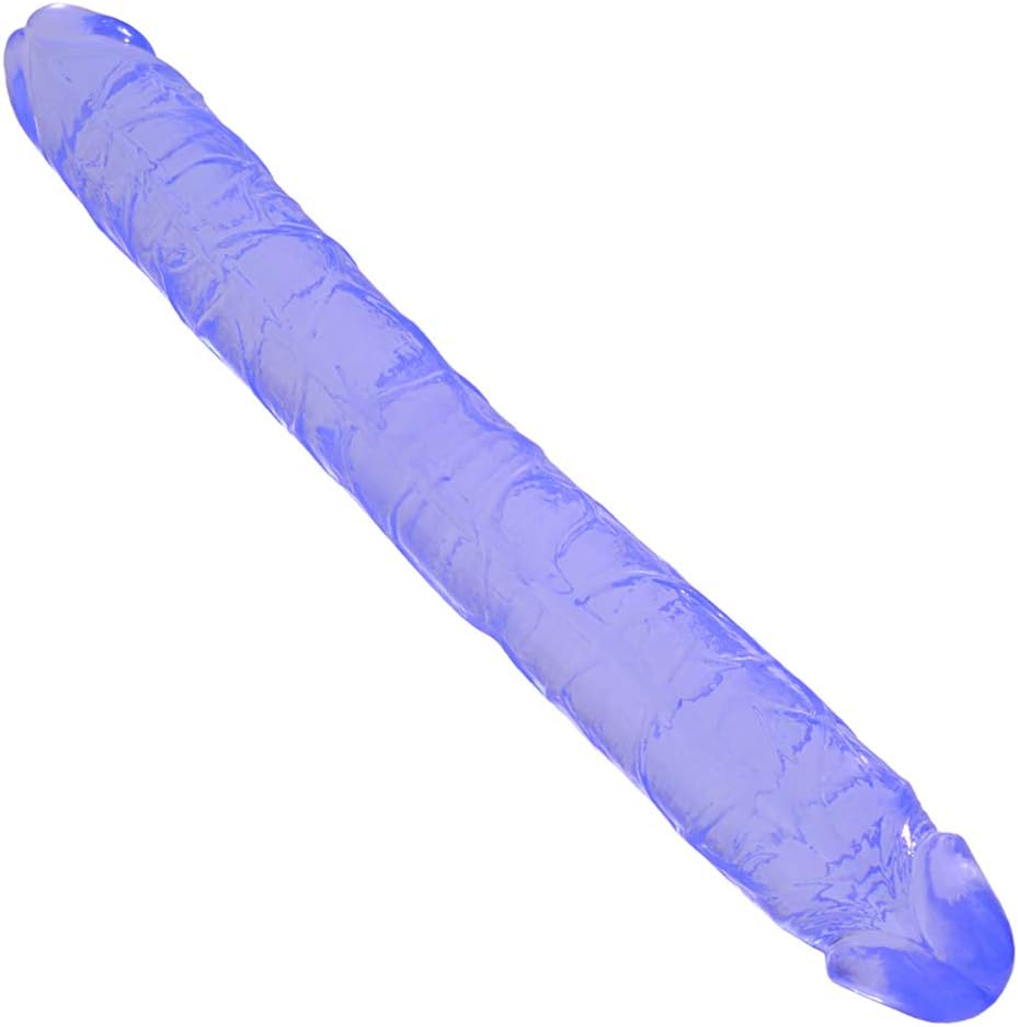 Double Ended Dildo Flexible Realistic Jelly Dildos Dong For 