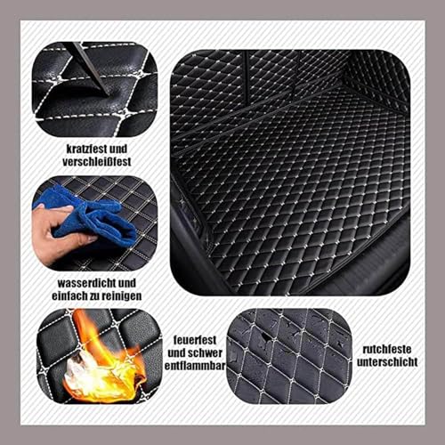 Tapis de coffre BAIC Beijing BJ30 2024 en cuir noir