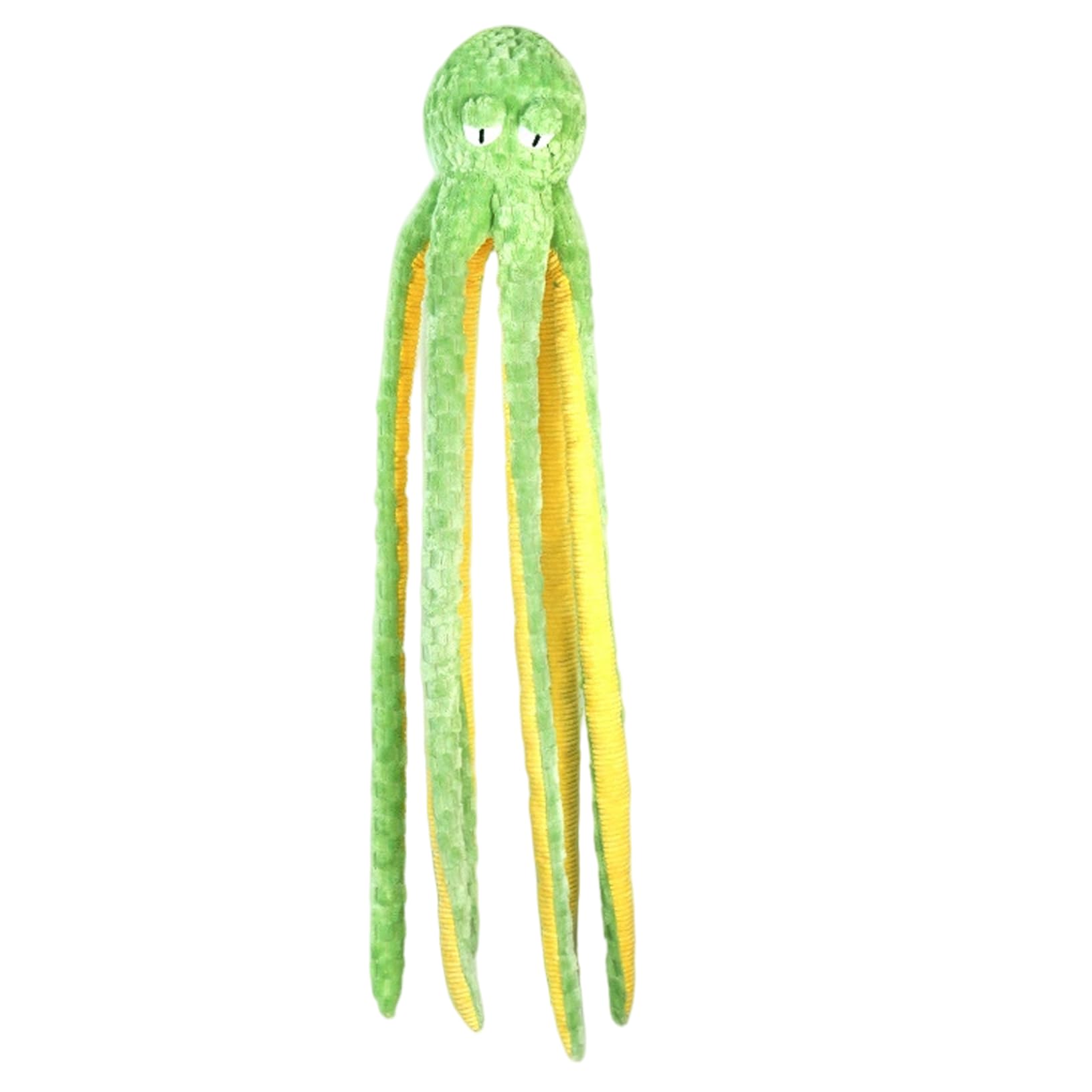 Juguete de pulpo para perros, juguetes interactivos chirriantes de 40 pulgadas para masticadores agresivos, pulpo de peluche suave y agradable al tacto para aliviar el aburrimiento, reducir la