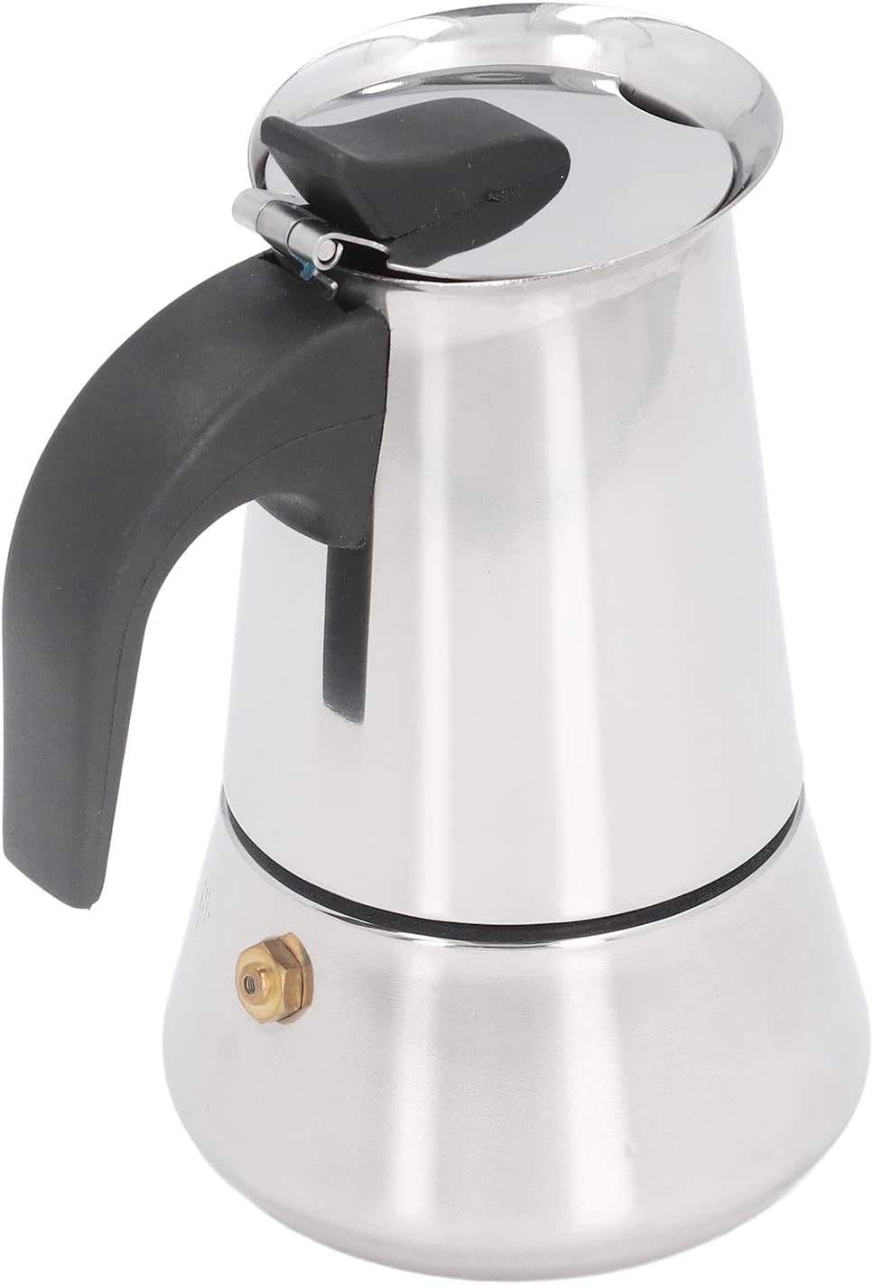 Stovetop Coffee Maker, Safety Valve Easy Cleaning Moka Pot