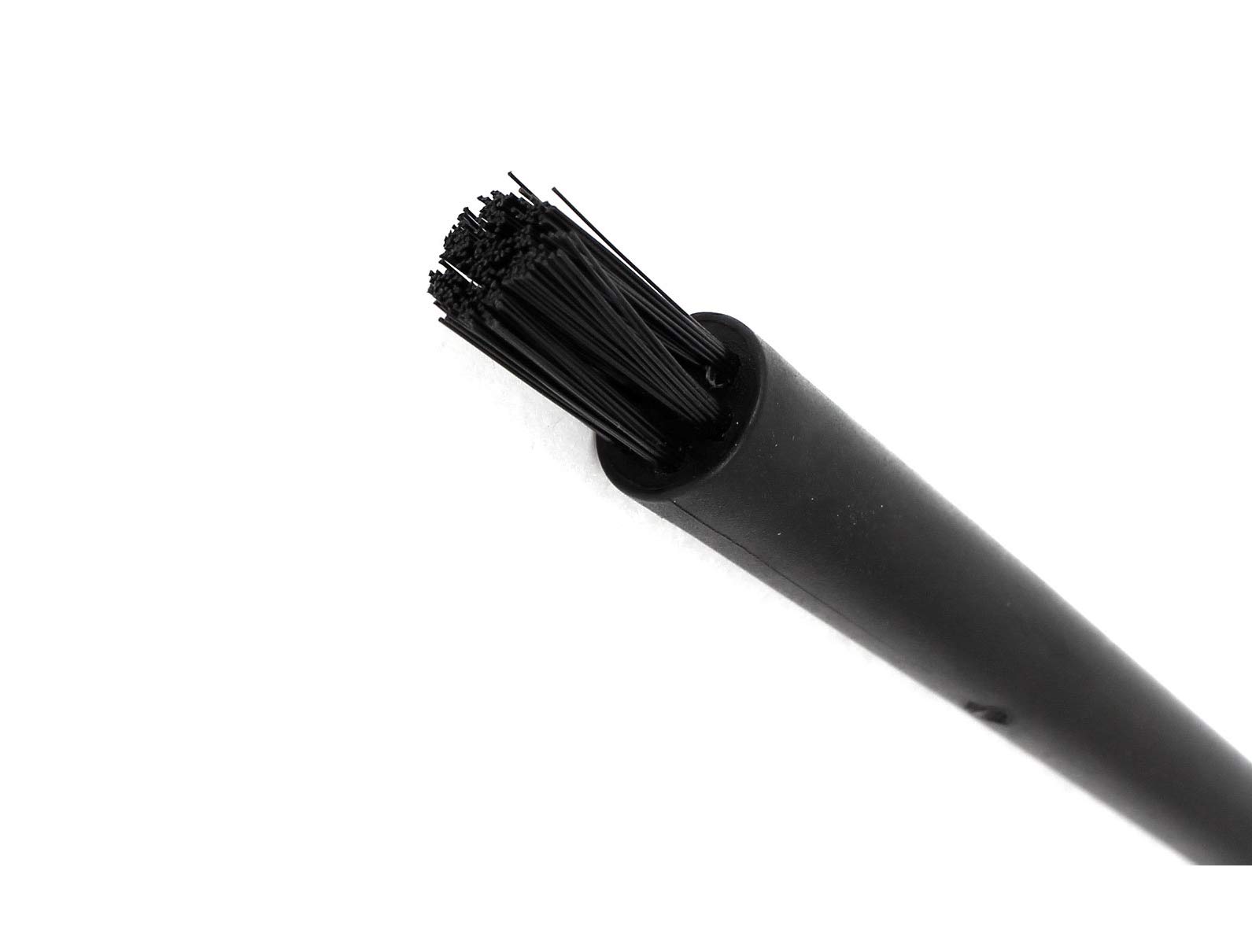 Aexit 3PCS 18mm Tool Sets x 8mm Plastic Round Handle ESD Anti Static Debris ESD Tool Sets Brush