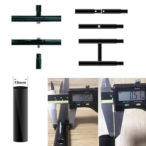 Garden Trellises Arch,Metal Garden Arch for Climbing Plants Pergola Archway for Wedding Rose Arch with Grape Vine Support Outdoor Backyard Decoration Black 240 x 220cm - Image 5