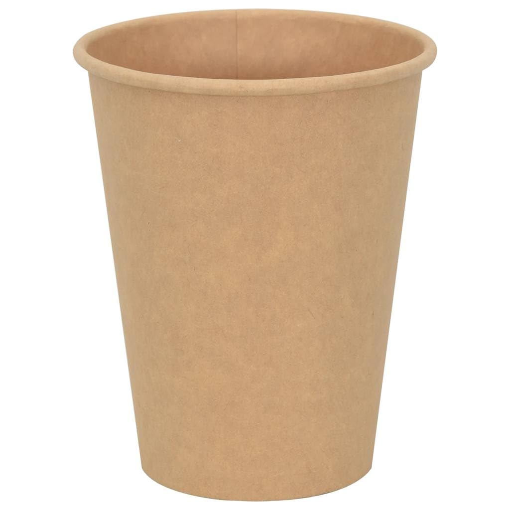 Tazze da caffè in carta 1000 pezzi 12oz 300ml Marrone Bicchieri usa e getta Tazza per caffè, Cureaux ed eventi