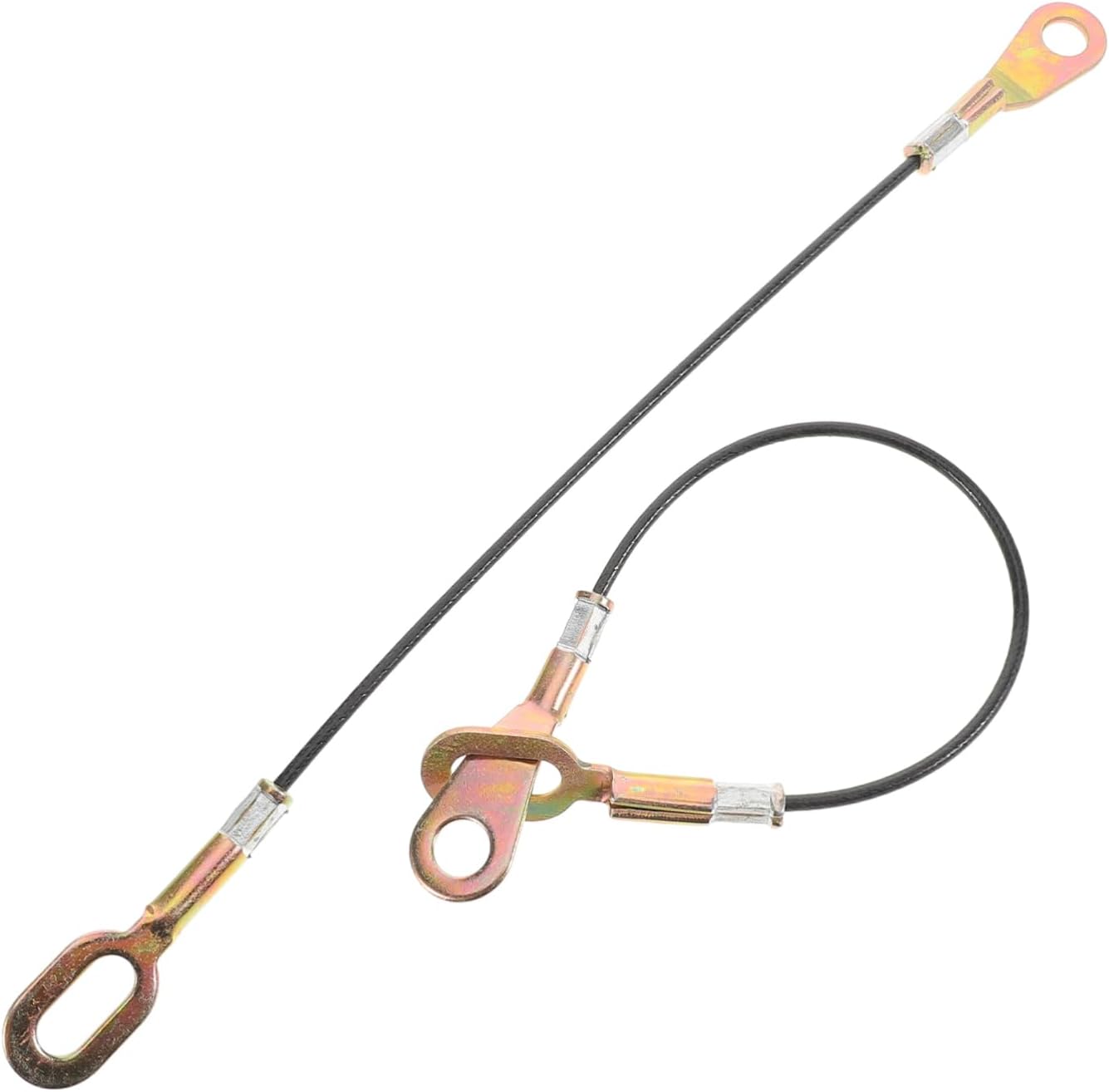 Amosfun 1 Pair Tailgate Support Cables and Durable Utility Vehicle Tailgate Cable Replacement for Easy Installation and Enhanced Functionality