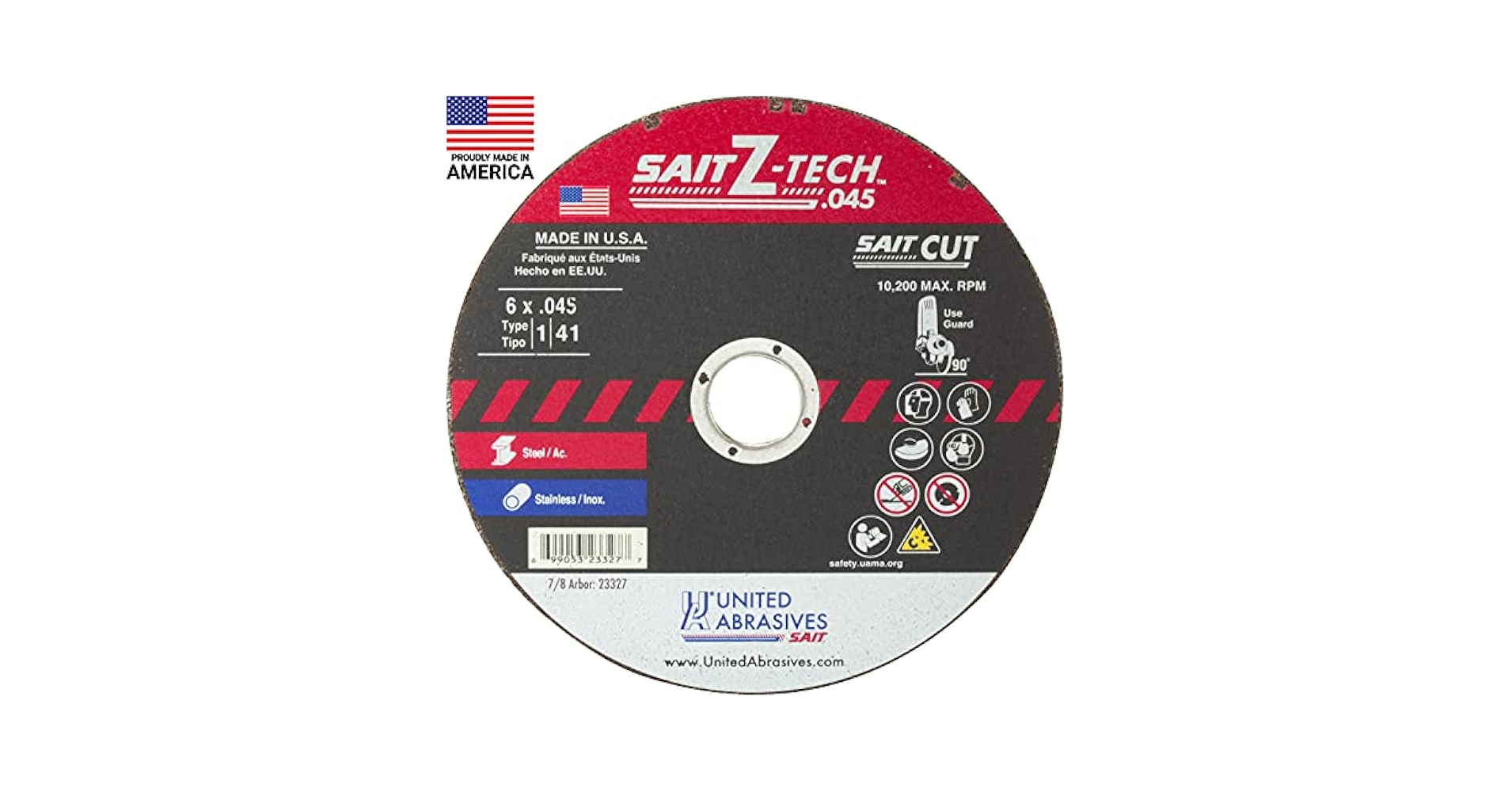 Amazon.com: United Abrasives Z-Tech High Performance Cut-Off