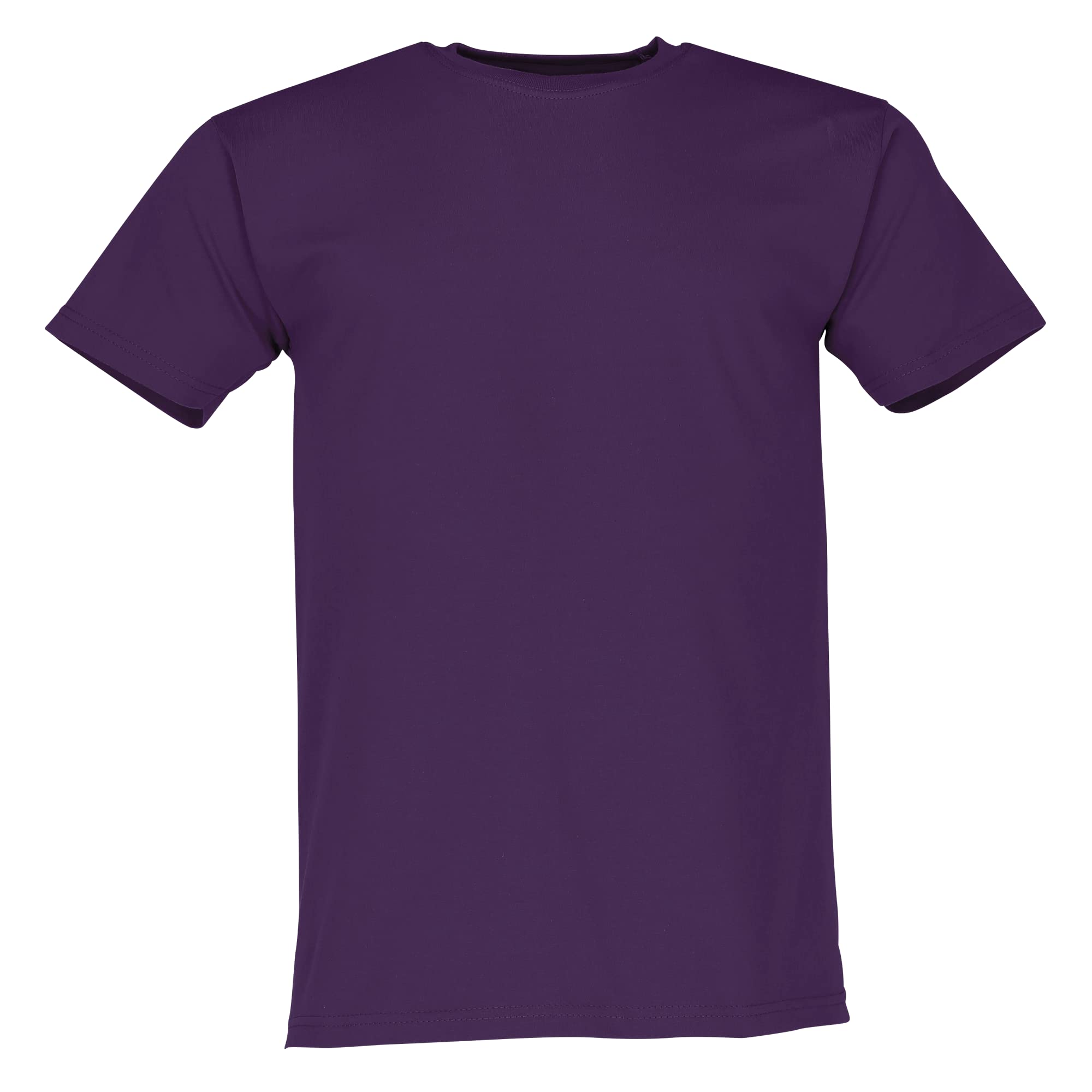 FRUIT OF THE LOOM Mens Screen Stars Original Full Cut Short Sleeve T-Shirt (3XL) (Purple)