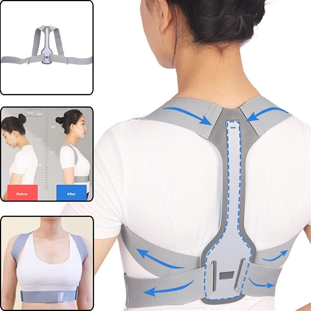 Correttore Dritto Correttore per la Schiena Mal di Schiena Lombare Corsetto Magnetico Regolabile per clavicola e Colonna vertebrale Tutore per la Schiena Cintura per la Schiena Supporto Lombare S