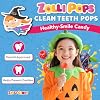 Zollipops Halloween Clean Teeth Lollipops, Assorted Flavors, 10.4 Ounce