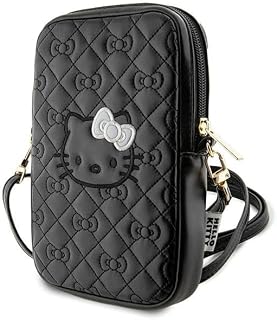 Hello Kitty Tasche HKPBPEKHBPK Schwarz Quilted Bows Strap
