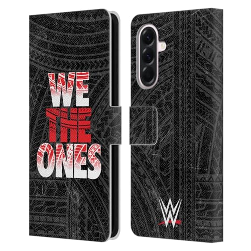 Coque Samsung Galaxy A56 5G WWE Protection Portefeuille Cuir Clapet Aimanté The Bloodline