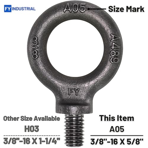 Image of Carton of 240 Pcs Lifting Shoulder Eye Bolts 3 /8 inch-16 X 5 /8 inch