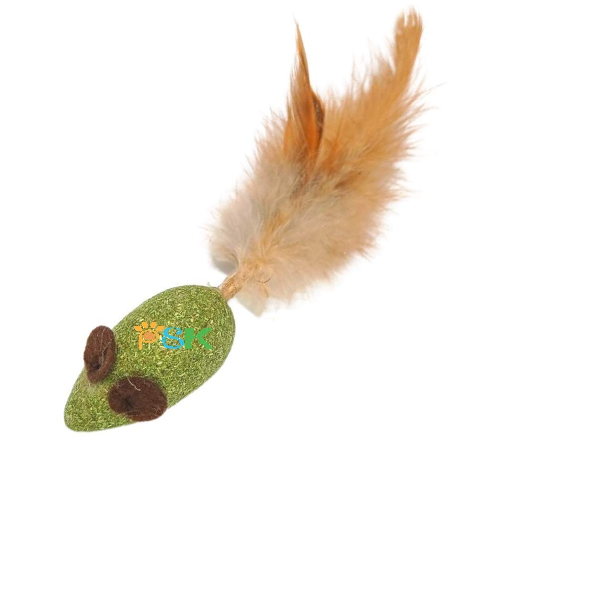 PSK PET MART Natural Attractive Mint Fragrance Funny Playing Catnip Toy for Kitten&Cats (Feather Rat) (B0917KBXKW) Amazon Price History, Amazon Price Tracker