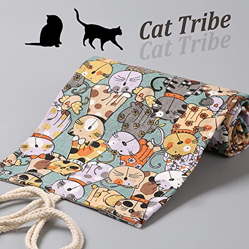 2 Pezzi Rotolo di Penna di Tela, Roll Up Pencil