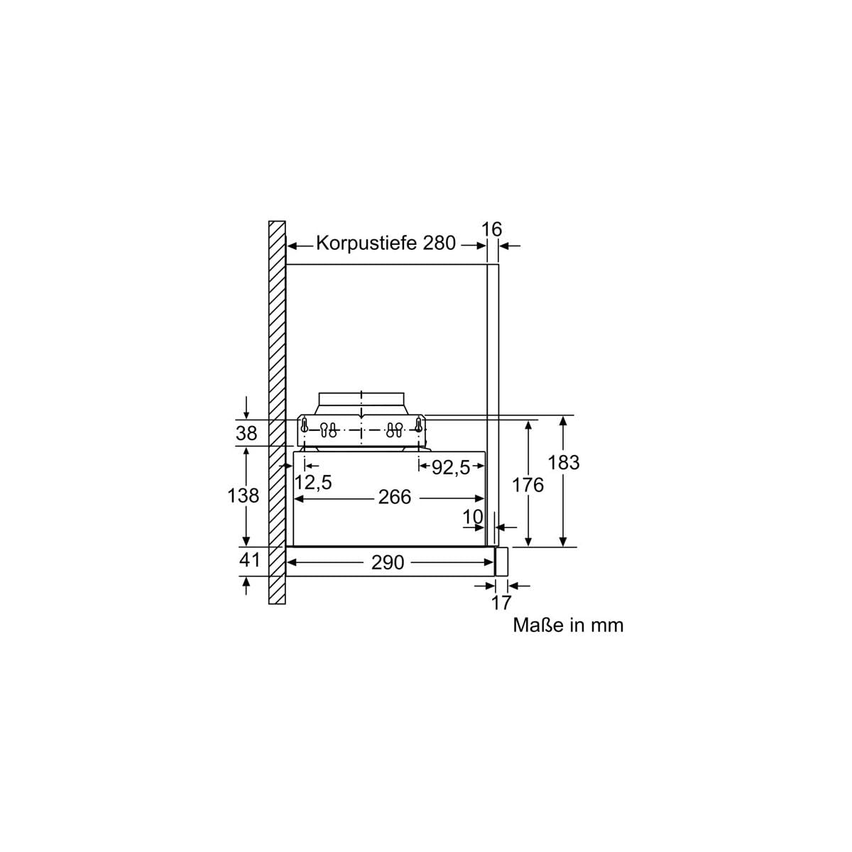 Cappa Classica BOSCH DFM064W54 in metallo