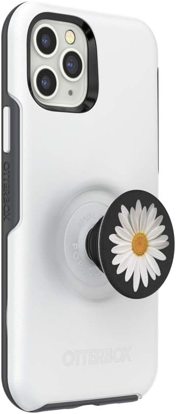 Buу 1 gеt 1 🔥 Otter + Pop for iPhone 11 Pro: OtterBox Symmetry Series Case with PopSockets Swappable PopTop - Polar Vortex and White Daisy
