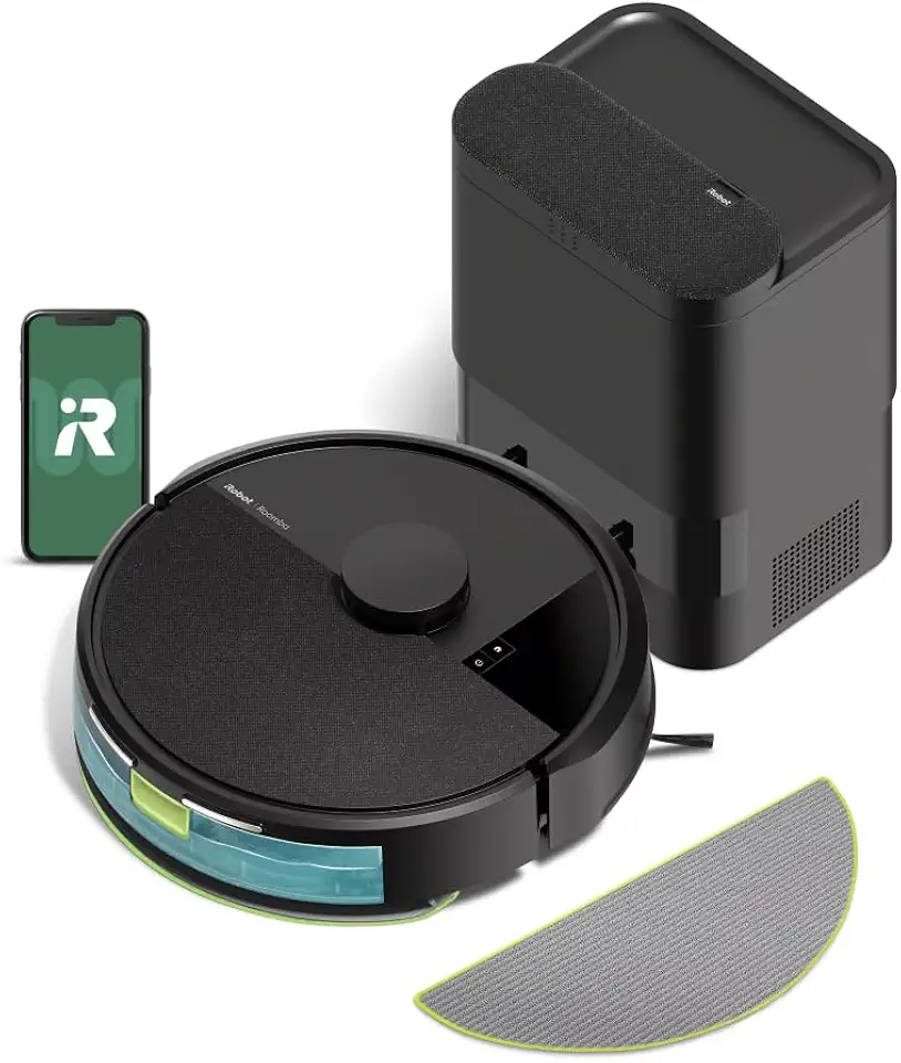 Robô Aspirador Roomba 105+ Combo com Base AutoEmpty Aspira e Passa Pano, Auto Esvaziamento, iRobot - 220V