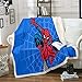 Fgolphd Couverture Spiderman Anime 100 % microfibre, couverture polaire pour adultes et enfants douce et chaude (4,150 x 200 cm)