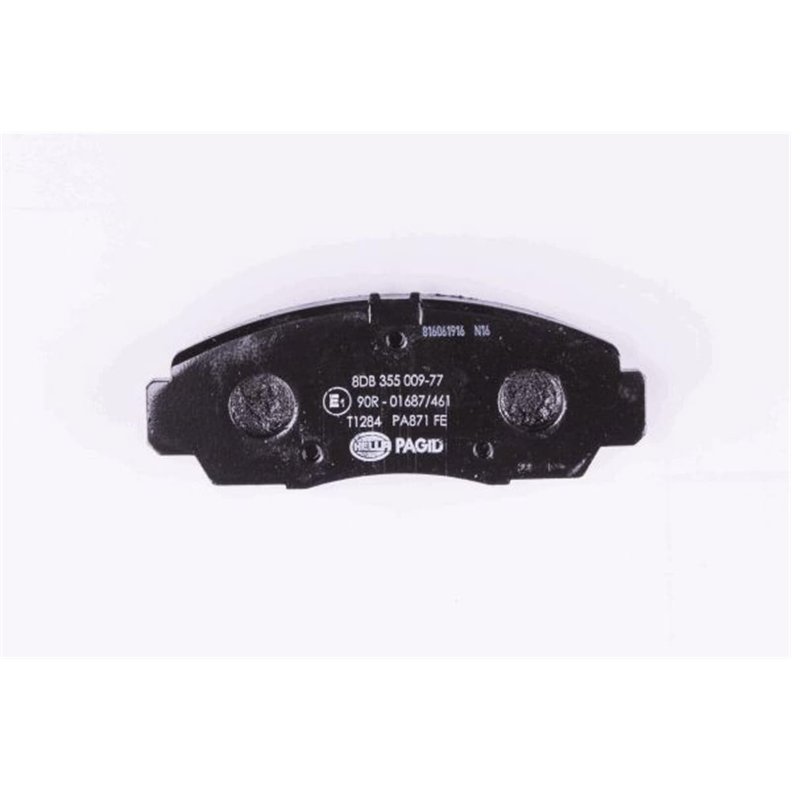 HELLA 8DB 355 009-771 Juego de pastillas de freno - T1284