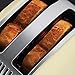 Russell Hobbs RU-23334 Stainless Steel 2 Slice Toaster, Cream,Cream