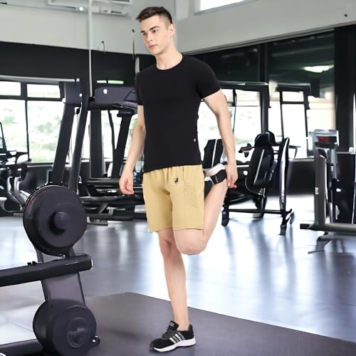 Image of RynoGear Shorts for Men with Zipper Pocket (Pack of 2)