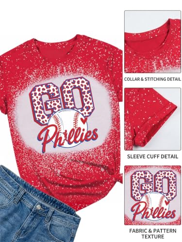 Image of Football Shirts for Women Game Day T Shirts Football Outfits