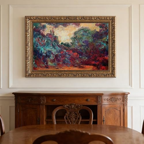 Impression sur toile Monet de haute qualite tableau decoration murale 61 cm - 3