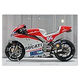  Poster da parete con immagine di moto Ducati, 200 x 135 cm, codice H7950Z_PL1AL
