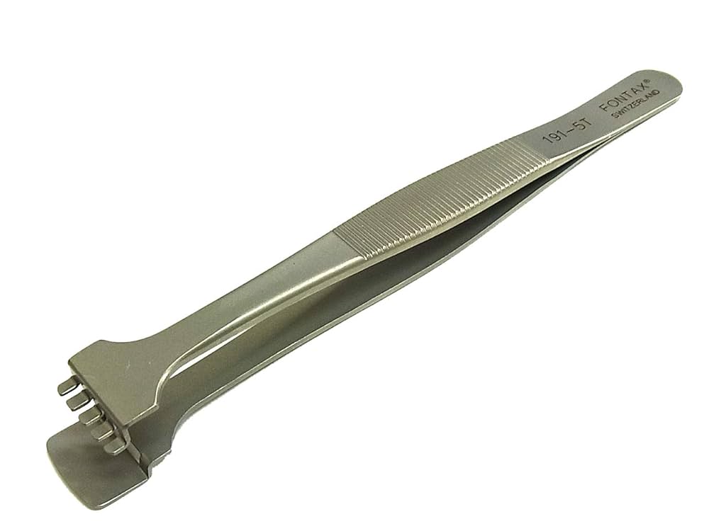 Amazon | FONTAX フラットピンセット 191-5T DAIKITOOLドット