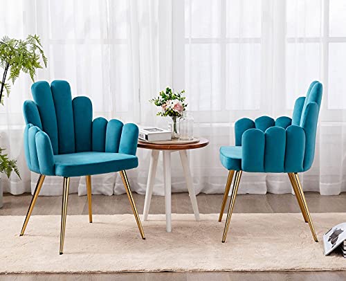 Sillón plegable goma metalizado azul miniatura 7