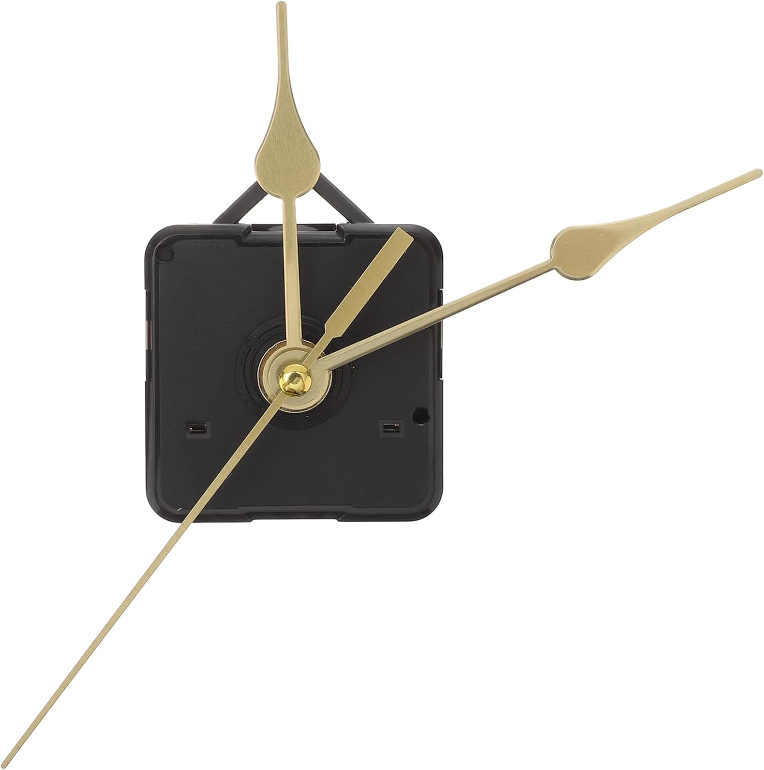 Housoutil 2pcs Mini Motor Silent Clock Snap Kit Battery