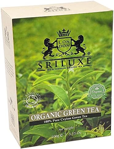 Loose Organic Tea | Supports Metabolism | Brew Hot Tea, Iced Tea or Kombucha Tea (Organic Green Tea, 100g)