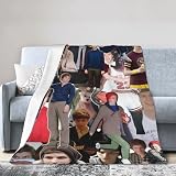 Michael Ce%ra Throw Blanket Classic Blankets Warm Ultra Soft Micro Fleece Blankets Adults All Season for Home Sofa Living Room Bed Home Decoration 40'x30'