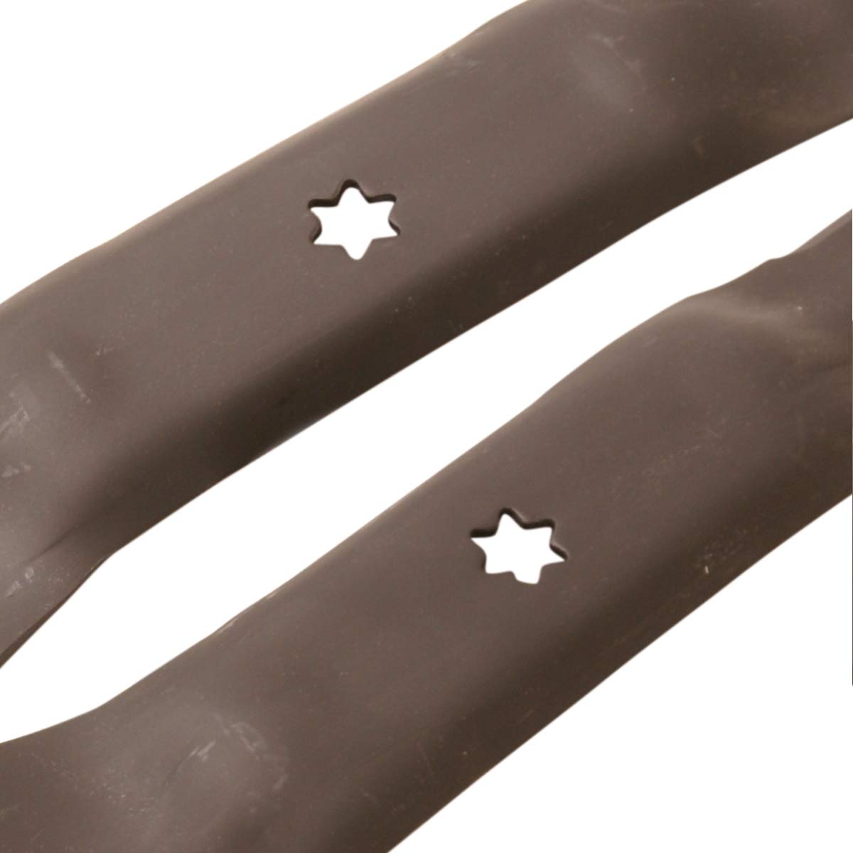 2x Messer 535 mm für MTD 742-04080 742-04081 für Mähdeck 105 cm