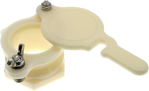 Miniatura 2 de OZXNO Válvula de compuerta de miel de alta resistencia Nylon Extractor de miel Grifo Cubo Suministros de apicultura con junta y tuerca de ala