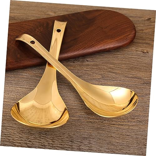 Cuillères à soupe en laiton compactes Cabilock couvert de table fait main - 5