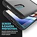 TUDIA DualShield Designed for OnePlus 7 Pro Case, [Merge] Shockproof Tough Dual Layer Hard PC Soft TPU Slim Protective Case - Metallic Slate