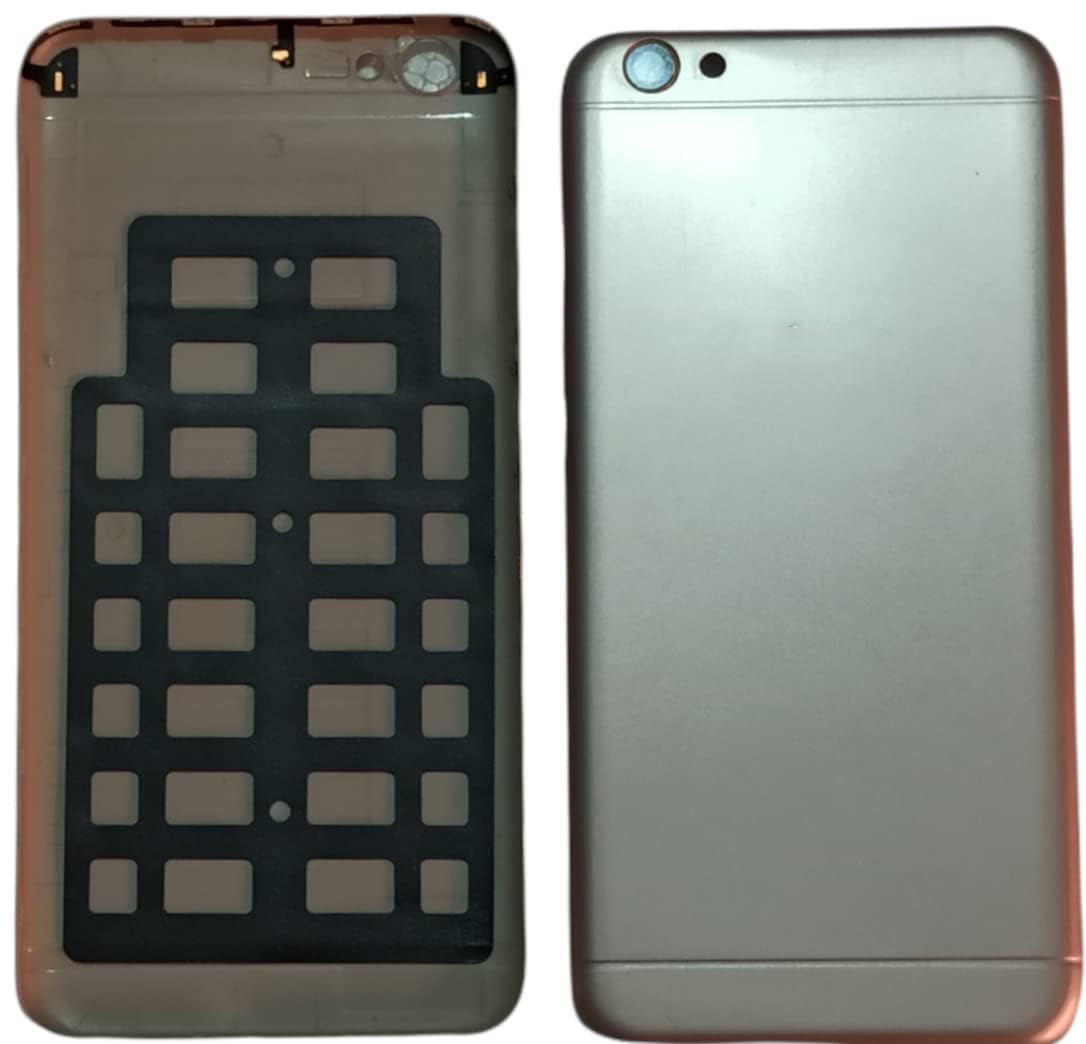 Back Panel Replacement Battery Back Housing Body Panel Compatible with vivo V5s (1713, 1612) Volume & on Off Button Included Camera Glass Included - Gold-image-12