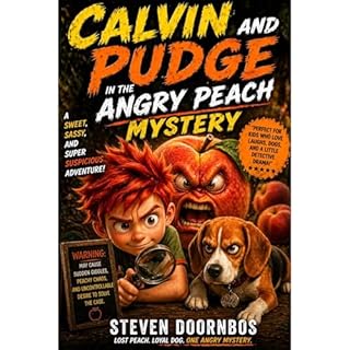 Calvin and Pudge in the Angry Peach Mystery: A sweet, sassy and super suspicious adventure of suspense Audiolibro Por Steven 