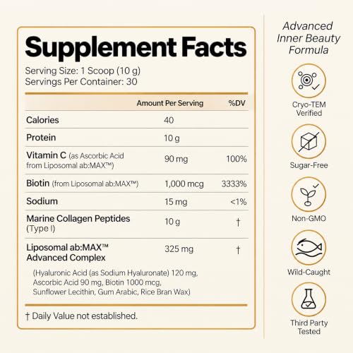 Haroutine Advanced Marine Collagen Peptides Powder