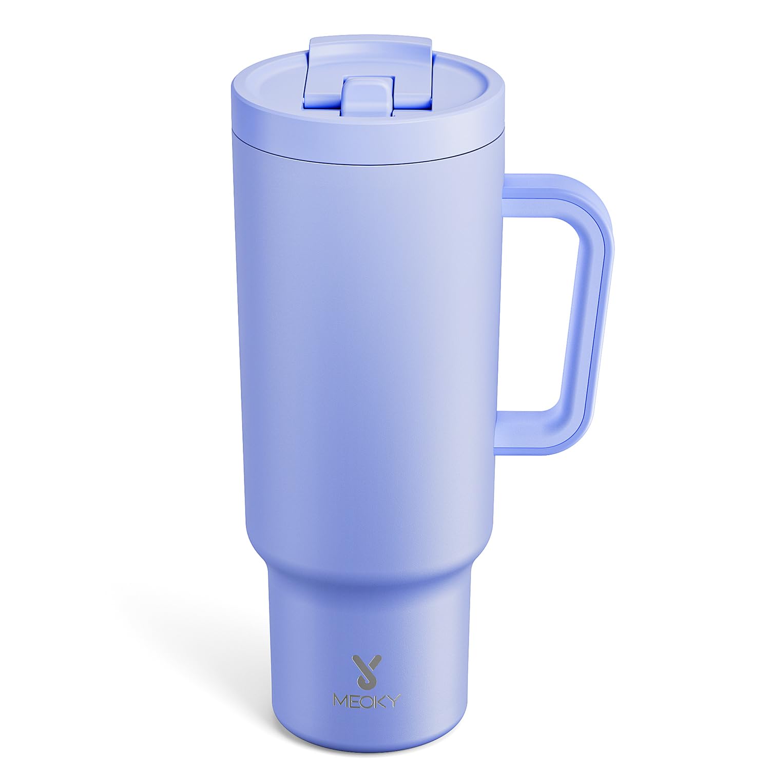 Gobelet de 1,2 l isotherme à couvercle DUO 2 en 1 et grande poignée Meoky