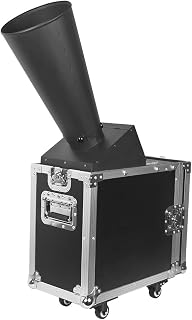 Co2 Confetti Cannon Machine DMX Control with Flight Case Wedding Confetti Cannon Blaster for Disco Nightclub Stage Party Election Celebrations(DMX Control)