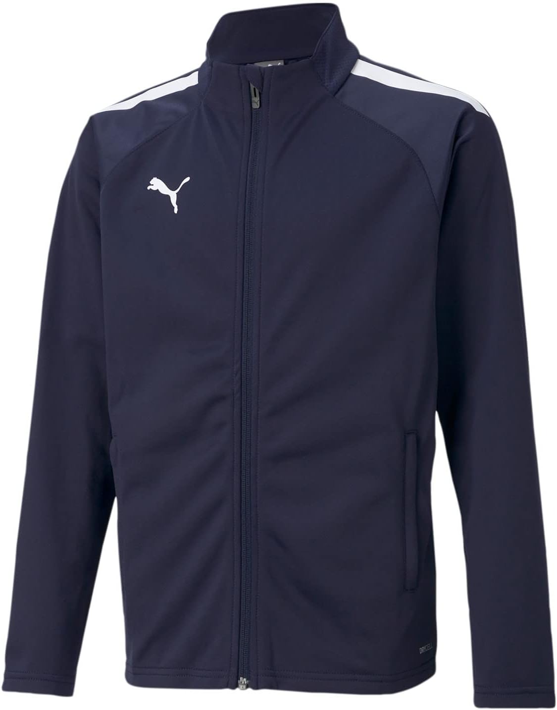 PUMA Kids Boys Teamliga Jacket Athletic Outerwear Casual - Green