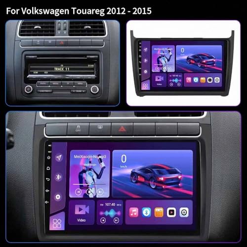 Pantalla Carplay para VW Polo 5 con Android Auto inalámbrico y potente procesador de 4 núcleos 2