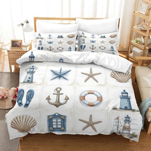 Housse de couette licorne hypoallergénique en microfibre douce et résistante - 3