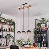  Koyoto Suspension, Boule lumineuse, Suspension Écru, Noir, 3 lumières