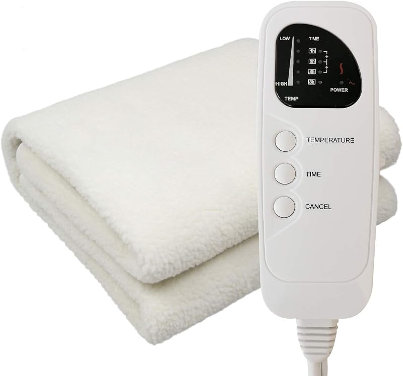 Aquecedor de maca para massagem AIDENCOX em fleece espesso, 180,34 x 76,2 cm