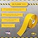 Mighty Line Solid Floor Marking Tape for Safety, Caution, Warning, Heavy-Duty, Peel and Stick Adhesive, Beveled Edge Design, Industrial Quality, 4 inch, 100' Roll, Yellow